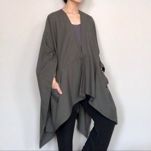 Hackwith design house wool cape